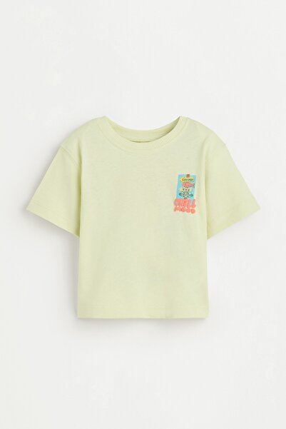 LEFTIES Arkası büyük baskılı t-shirt