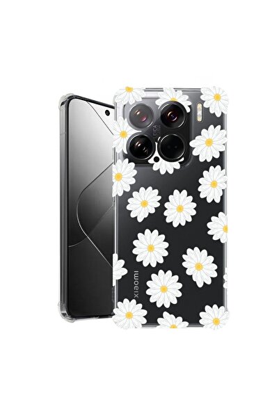 bestcase Θήκη για Xiaomi 15, Αντικραδασμική 1.5MM, Χαρούμενα Λουλούδια Μαργαρ...