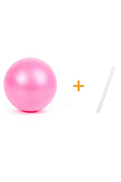 Choice5 Pink 25cm Yoga Ball Exercise Gymnastic Fitness Pilates Ball Balance E...