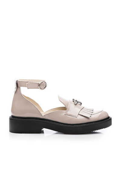 UrbanShoes Women's casual shoes made of Genuine Leather, Leofex - 037 Nude Na...