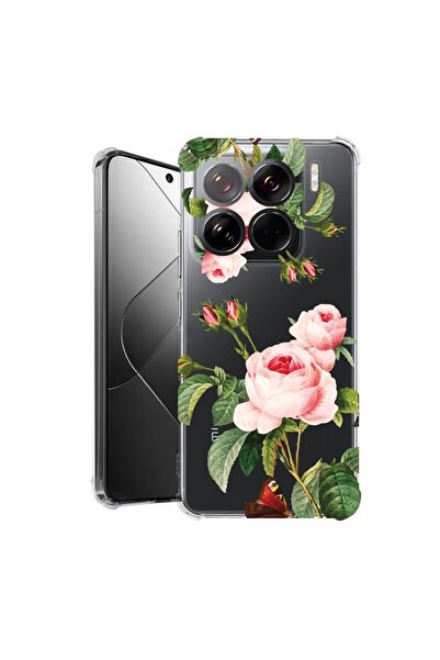 bestcase ¬Æ Husa pentru Xiaomi 15 Pro, Anti Shock 1.5MM, Rose, Protectie came...
