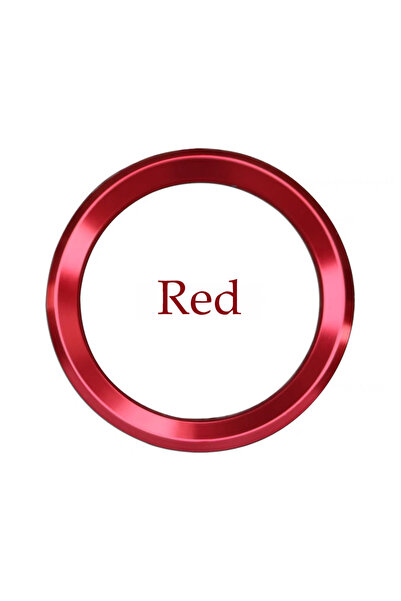 Choice1 Red Car Styling Decoration Ring Steering Wheel Circle Sticker For BMW...