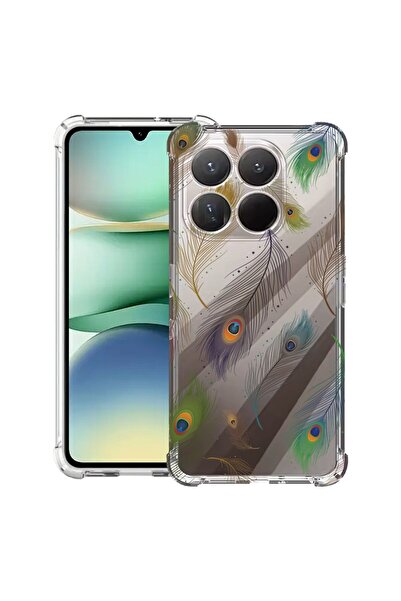 bestcase ¬Æ Husa Anti Shock Compatibil cu Xiaomi 17, cu Design Flower, Reinfo...