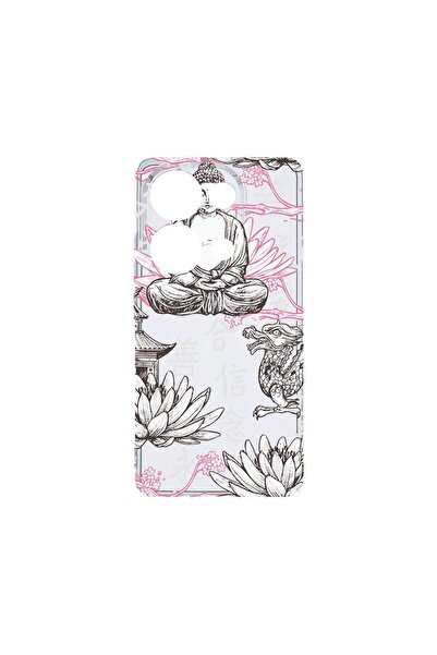 bestcase Διαφανής Θήκη Σιλικόνης 2MM, Συμβατή με Poco M6 Pro 4G, Buddha, Αντι...