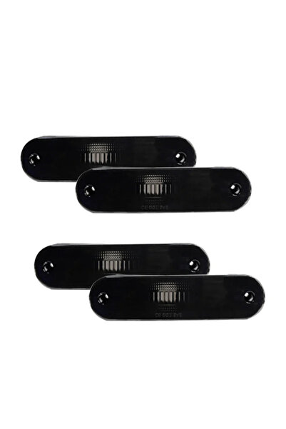 Choice4 4pcs Smoked Gtinthebox Smoked Lens Front / Rear Bumper Side Marker Li...