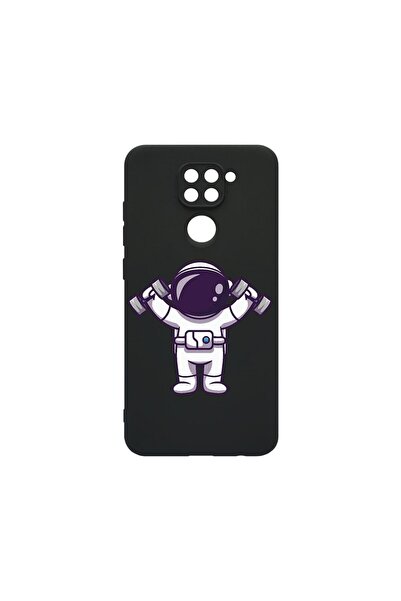 bestcase Тънък силиконов калъф 0.8ММ, съвместим с Xiaomi Redmi Note 9, Astron...