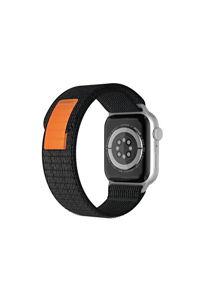 Sonique Λουράκι Nylon Loop Band για Apple Watch (38/40/41MM) Μαύρο