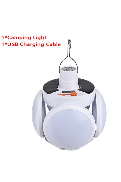 choice2 1PCS Solar Folding Soccer Light Rechargeable LED Bulb Lamp Outdoor Ca...