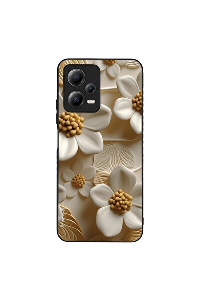 Sonique Θήκη 3D Flower Series για Xiaomi Redmi Note 12 5G / Poco X5 5G Λευκό