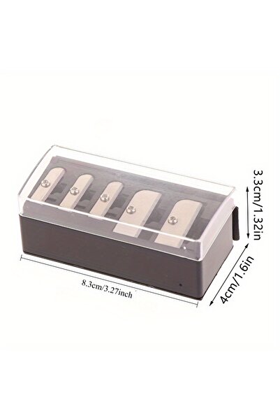 Choice 1Pcs 1Pcs 5 Holes Sharpener Multi-functional Pencil Sharpener with Lid...