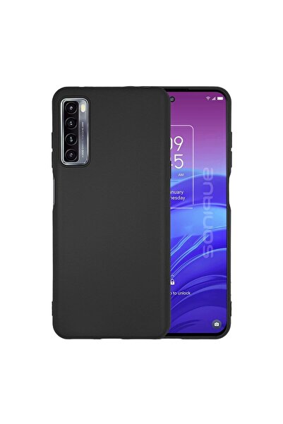 Sonique Θήκη Σιλικόνης Color Mat TCL 20L Μαύρο