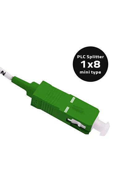 Qoltec Splitter optic 1x8, G.652D SC/APC - SC/APC Monomod