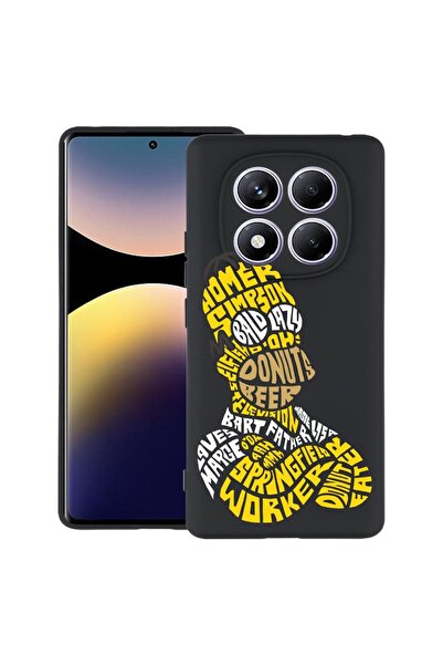 bestcase Θήκη για Xiaomi Redmi Note 14 Pro 4G, Καλλιγραφία Homer Simpson, Λεπ...