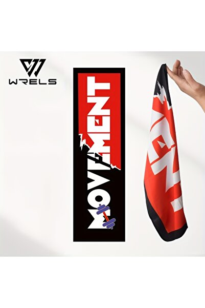 Choice4 black red WRELS Ice Silk Towel Quick Dry Sweat-absorb Cold-feeling Sw...