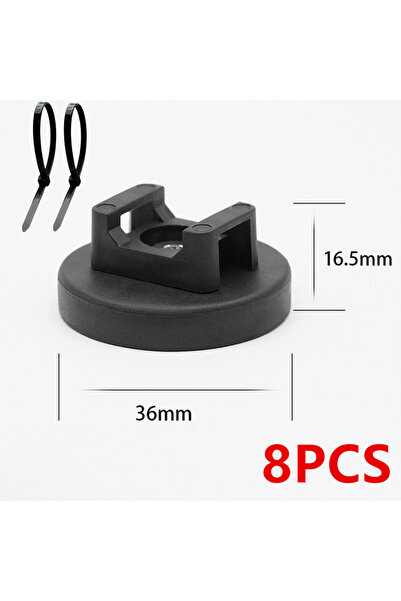 Choice11 36mm-8Pcs 22/31/36/43mm Zip Tie Mount Multipurpose Magnetic Cable Ho...