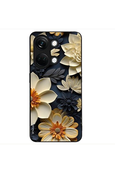 Sonique Θήκη 3D Flower Series για OnePlus Nord 3 5G Εκρού