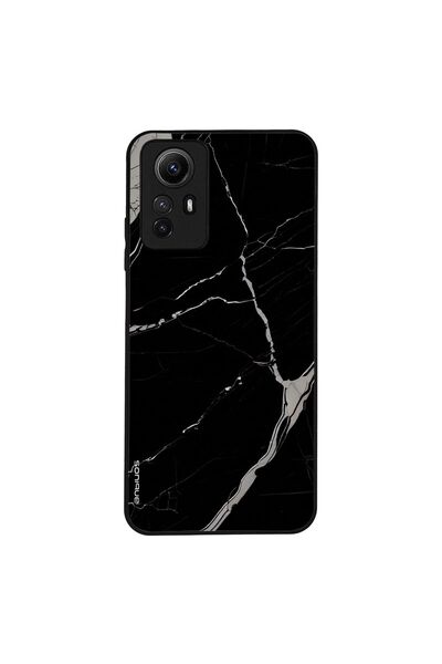 Sonique Θήκη Marble Series για Xiaomi Redmi Note 12s Μαύρο