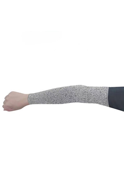 Choice L-45cm gray 1Pc Level 5 Safety Sleeves Anti Cut Arm Puncture Gloves HP...