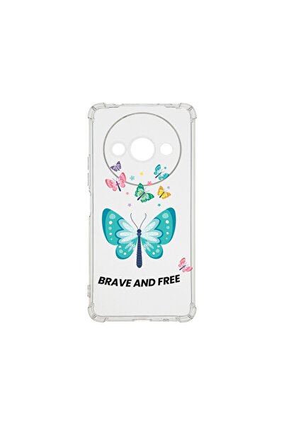 bestcase Θήκη για Xiaomi Redmi A3, Αντικραδασμική 1.5MM, Πεταλούδες, Προστασί...