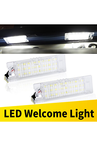 Choice 2pcs LED Light 2Pcs LED Number License Plate Light For Fiat Bravo 2007...