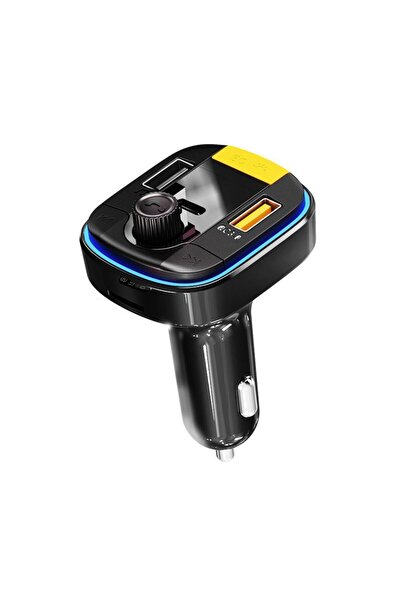 Yesido FM Transmitter Y45 Bluetooth με Φορτιστή Αυτοκινήτου 43W USB-A + USB-C...