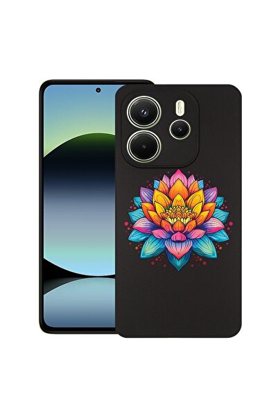 bestcase ¬Æ Husa pentru Xiaomi Redmi Note 14, Dream Colors Flower, Slim Silic...