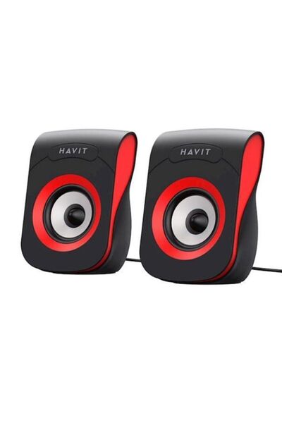 Havit Ηχεία Υπολογιστή SK599 USB 2.0 3W Κόκκινο