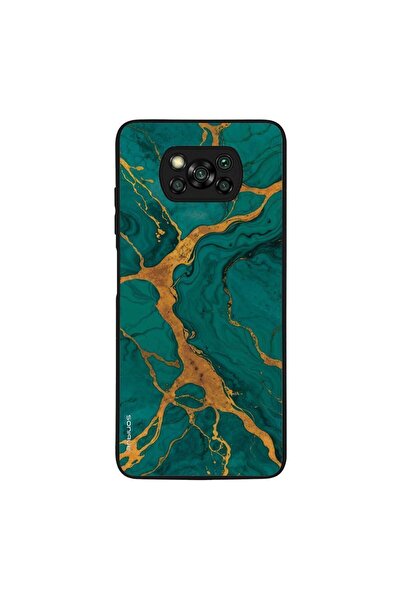 Sonique Θήκη Marble Series για Xiaomi Poco X3 NFC / Poco X3 Pro Πράσινο