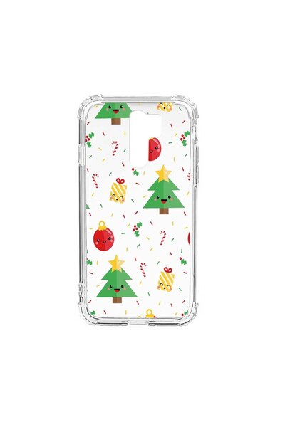 bestcase Husa Anti Shock Silicon Compatibila Cu Xiaomi Redmi 9, Xmas, Militar...