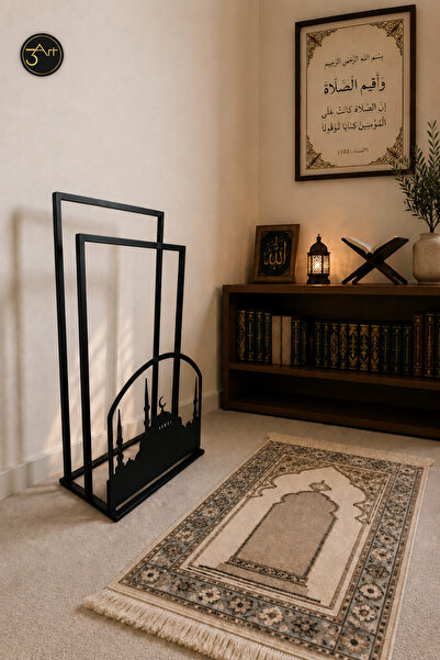 3Art Metal Dekorasyon Tic.Ltd.Şti Dekoratif Seccadelik - Metal Seccade Standı...