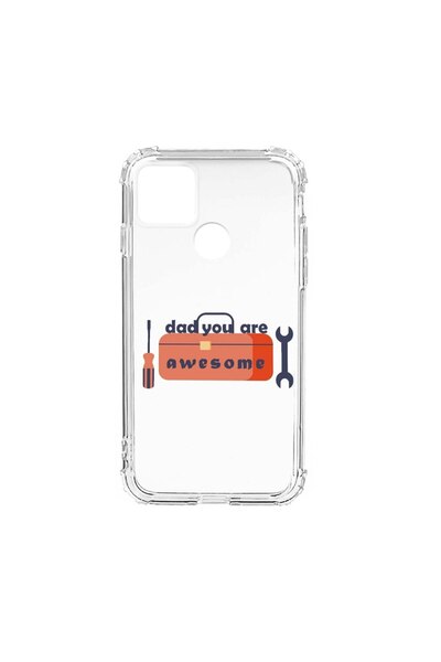 bestcase Husa Silicon Anti Shock Compatibila Cu Xiaomi Redmi 10A, Awesome Dad...