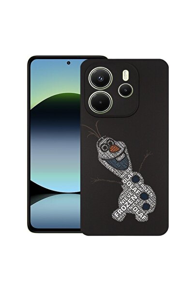 bestcase Θήκη για Xiaomi Redmi Note 14, Καλλιγραφία Όλαφ, Λεπτή σιλικόνη 0.8M...