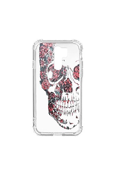 bestcase Husa Anti Shock Silicon Compatibila Cu Xiaomi Redmi 9, Skull, Milita...