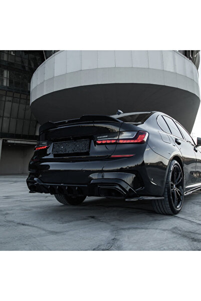 TMZ Garage BMW 3 Serisi G20 M Paket 2018-2022 Arka Difüzör & Flap Seti | Agre...