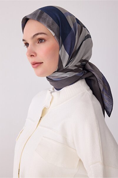 Belli Geometrik Desen Fresh Rozy Eşarp
