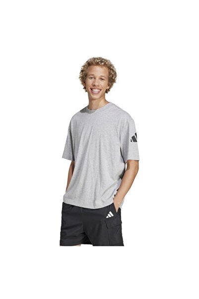 adidas Tricou bărbătesc cu mânecă scurtă Essentials cu logo cu 3 dungi M
