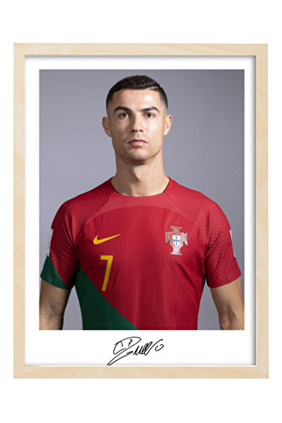 Boomah Accessories Cristiano Ronaldo Portugal FIFA World Cup Autographed Post...