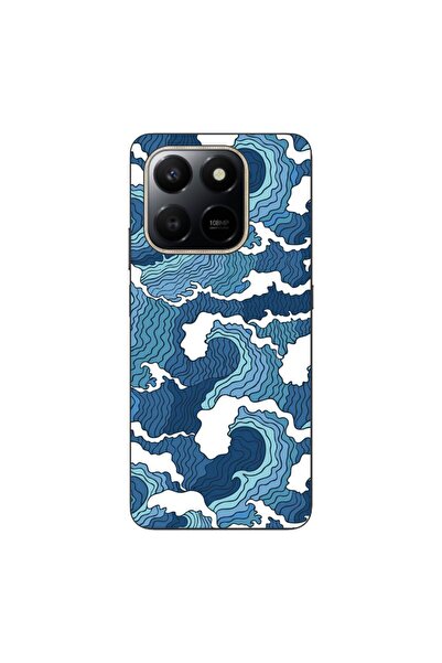 OEM Case compatible with Honor 400 Smart Silicon Gel Tpu Model Crazy Waves