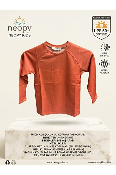 NEOPY Tricou de protecție pentru copii UPF 50 PROTECȚIE UV