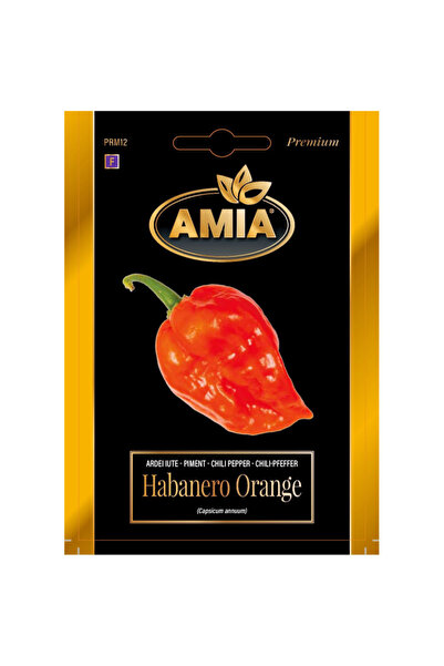 Amia Seminte de ardei iute premium Habanero Orange, 0.2 g