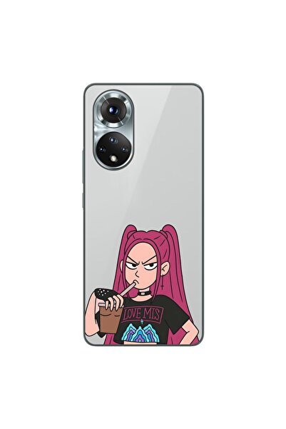 OEM Husa compatibila cu Honor 50 Silicon Gel Tpu Model KPop Demon Hunters Ser...