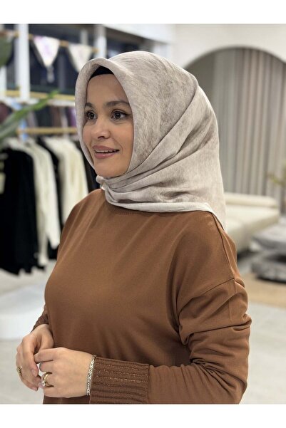 La Boutique Eşarp Bulut Desen Organik Yaz Serinliği Bitkisel Eşarp