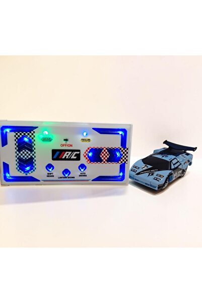 BEREKET PAZAR 2.4 GHZ Uzaktan Kumandalı 1:64 Dıe-Cast Metal Döküm Işıklı ve Ş...
