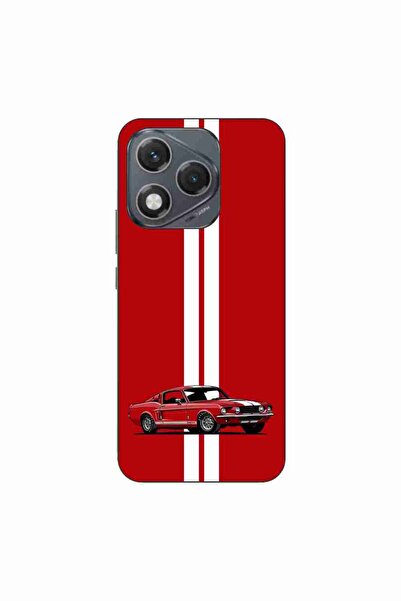 OEM Husa compatibila cu Honor 400 Lite Silicon Gel Tpu Model Red Mustang