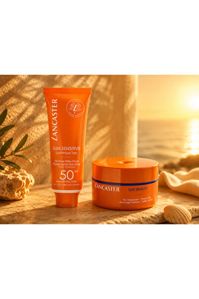 Lancaster Kalıcı Bronzluk Sağlayan Sun Sensitive Oil-free Milky Fluid Spf50 5...