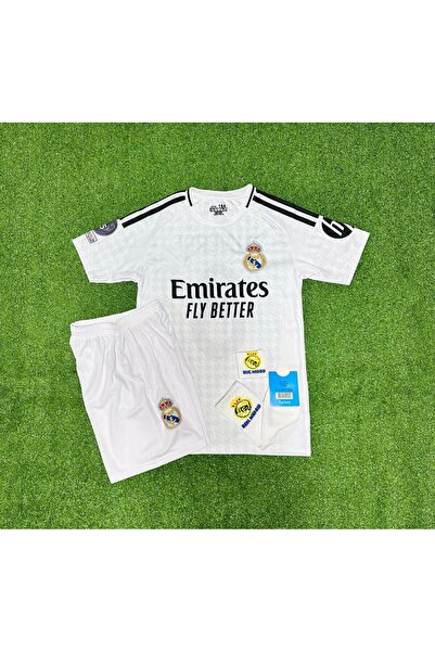 Maharet Real Madrid 2024/25 Yeni Sezon Federico Valverde İç Saha Çocuk Formas...