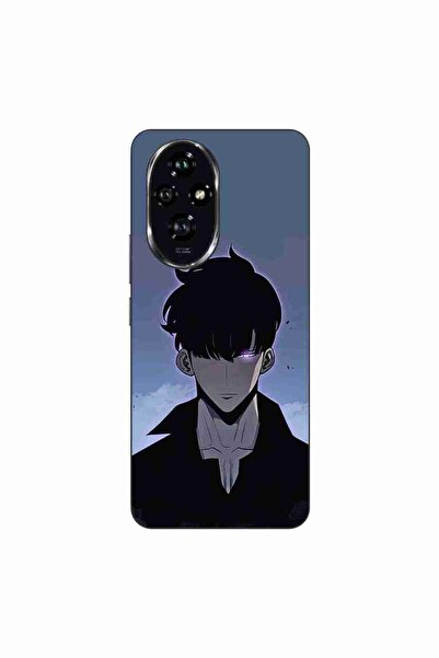 OEM Husa compatibila cu Honor 200 Silicon Gel Tpu Model Solo Leveling Sung Ji...
