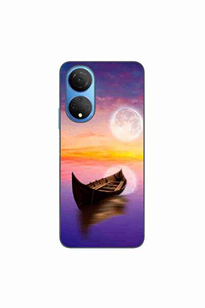 OEM Case compatible with Honor X7 Silicone Gel Tpu Model Moonlit Serenity