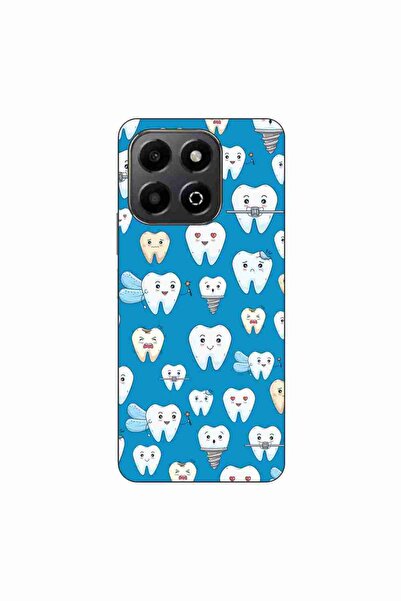 OEM Husa compatibila cu Honor X6b Silicon Gel Tpu Model Dentist Pattern