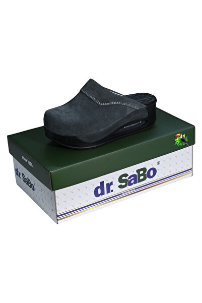 DR SABO نعال سابو مصنوعة يدويًا من الجلد الطبيعي من جلد الغزال، مريحة للاستخد...